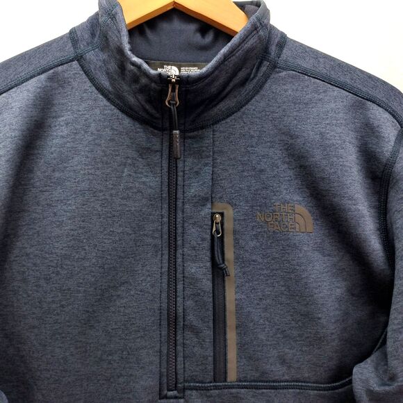 The North Face Skyline Jacket Mens Size Medium Blue 1/2 Zip Fleece Outdoors NEW - Picture 3 of 14